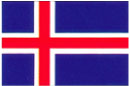 卓上旗・アイスランド